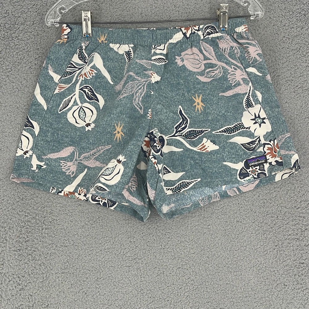 Patagonia Elastic Waist Draw String Pockets Sea P… - image 1